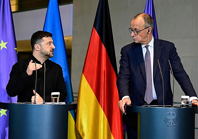 Merz considera «imaginable» un alto el fuego entre Ucrania y Rusia tras la cumbre de Berlín