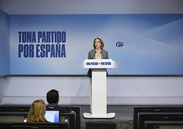 El PP reta a Díaz a «no ir de boquilla» y forzar con su dimisión una crisis de Gobierno