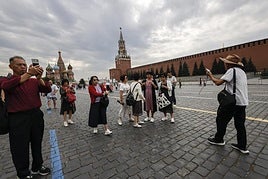 El 90% de los turistas que visitan Moscú son rusos