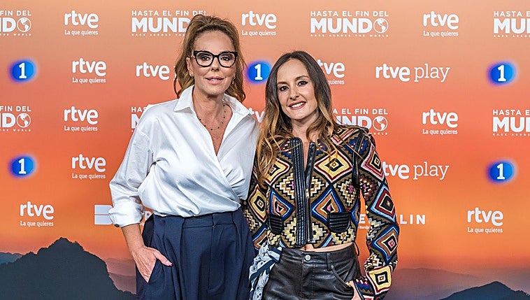 Rocío Carrasco y Anabel Dueñas, dos amigas unidas 'Hasta el fin del mundo'