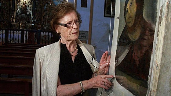 Fallece Cecilia Giménez, la creadora del Ecce Homo de Borja