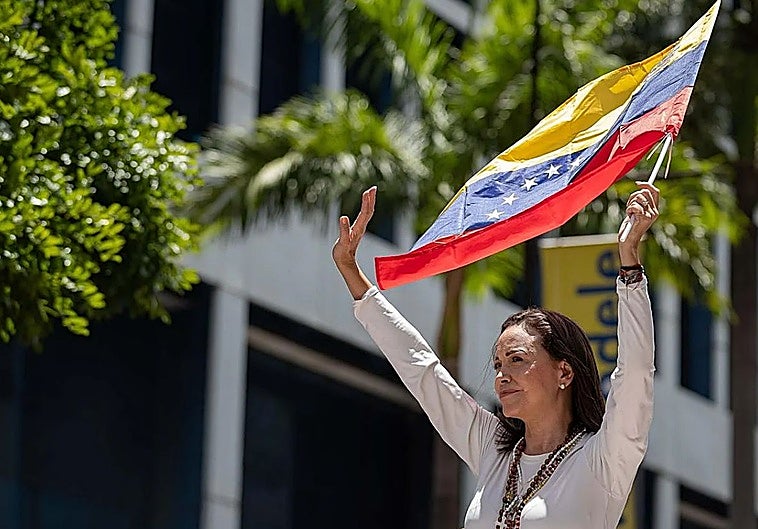 María Corina Machado descalifica a Delcy Rodríguez como presidenta y reconoce que no ha hablado con Trump