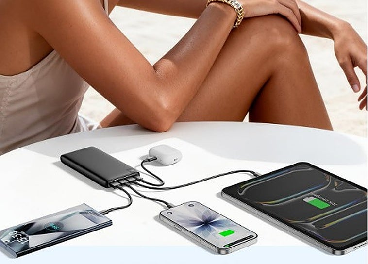 Analizamos la batería externa 26.800 mAh A ADDTOP que carga todo en tiempo récord
