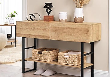 Estos recibidores combinan orden y estilo para que tu casa luzca impecable