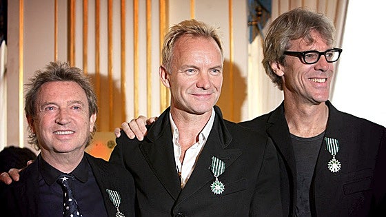 Sting, demandado por sus exsocios de The Police por no pagar regalías de Spotify
