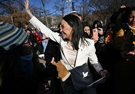 Trump recibe a Corina con frialdad y su portavoz dice que no es la figura adecuada para dirigir Venezuela