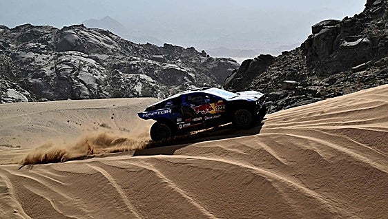 Nani Roma salva la plata del Dakar por los pelos