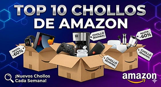 No te pierdas nuestro top 10 de chollos de Amazon de todos los viernes con rebajas muy suculentas