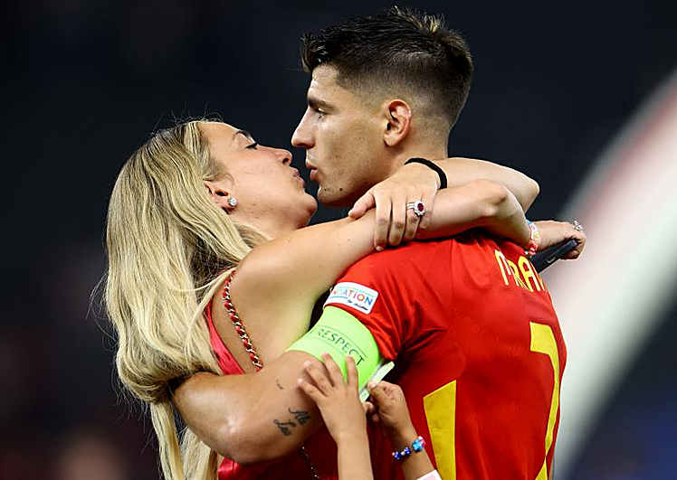 Álvaro Morata confirma su divorcio de Alice Campello