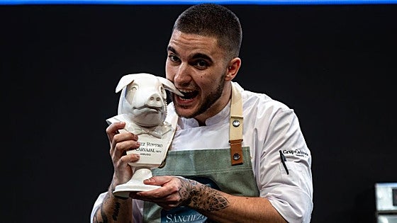 Alejandro Cano se corona como el cocinero con la mejor croqueta de España
