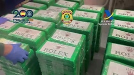 La Policía Nacional incauta 1.500 kilos de cocaína.