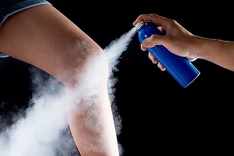 Los mejores sprays efecto frío y calor para aliviar el dolor y molestias musculares