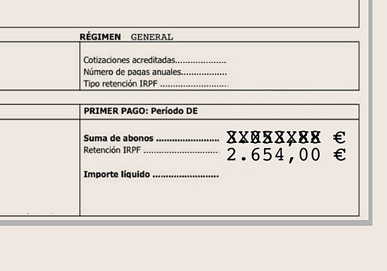 Caso práctico: cómo afecta el cambio en la pensión y la tabla para calcularlo