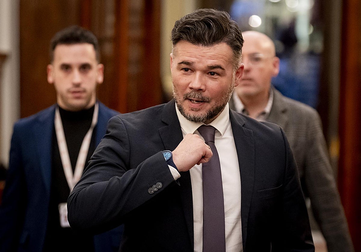 Rufián agita el avispero de la izquierda sin renunciar a las siglas de ERC | El Correo