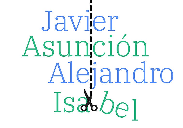 Nombres raros en serie y la moda de llamarse cada vez más corto