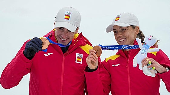 Oriol Cardona y Ana Alonso cierran con un bronce unos Juegos para el recuerdo
