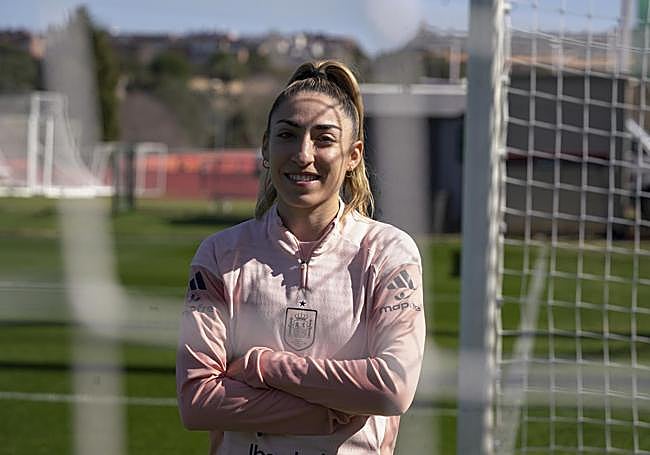 Olga Carmona, una de las capitanas de la selección.