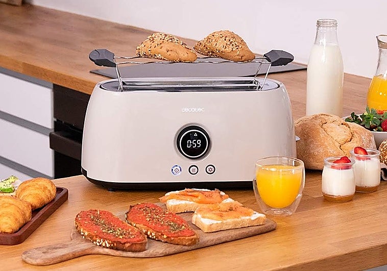 Se acabó el pan frío con estas tostadoras de ranura ancha para tu cocina
