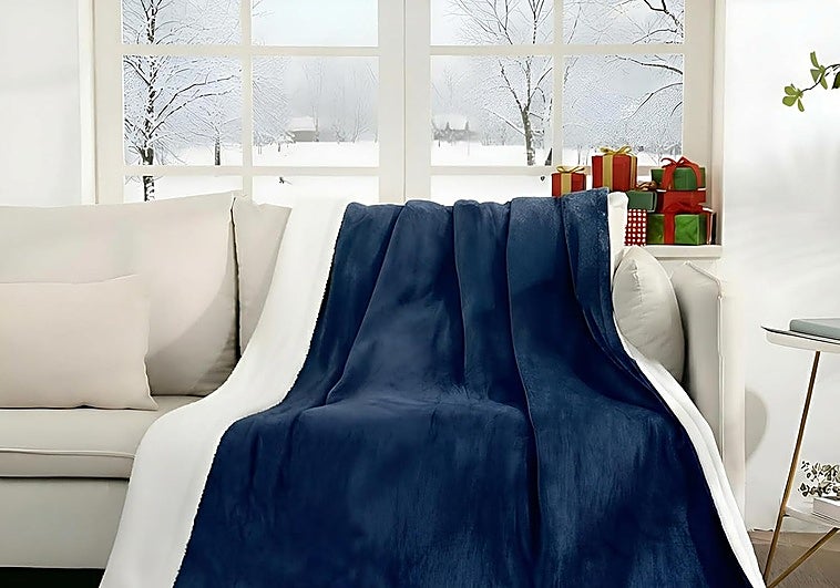 Se acabó pasar frío en casa con estas mantas eléctricas calentittas y seguras