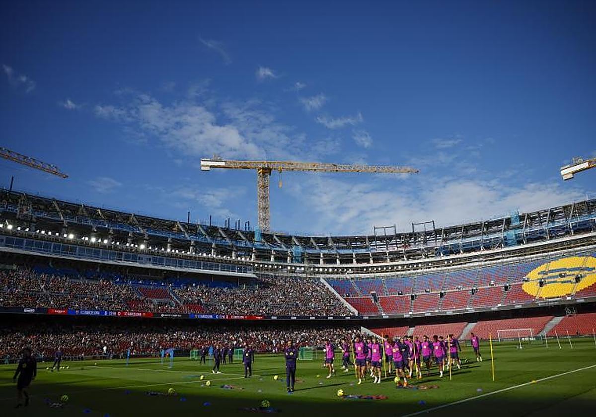 La zona del Gol Nord se abrirá al público este domingo.