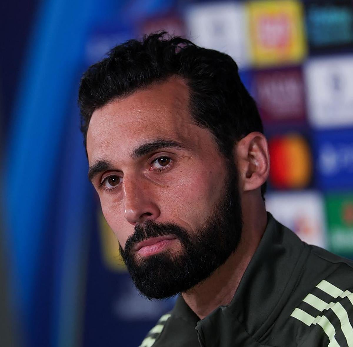 Álvaro Arbeloa, en la rueda de prensa de este martes.