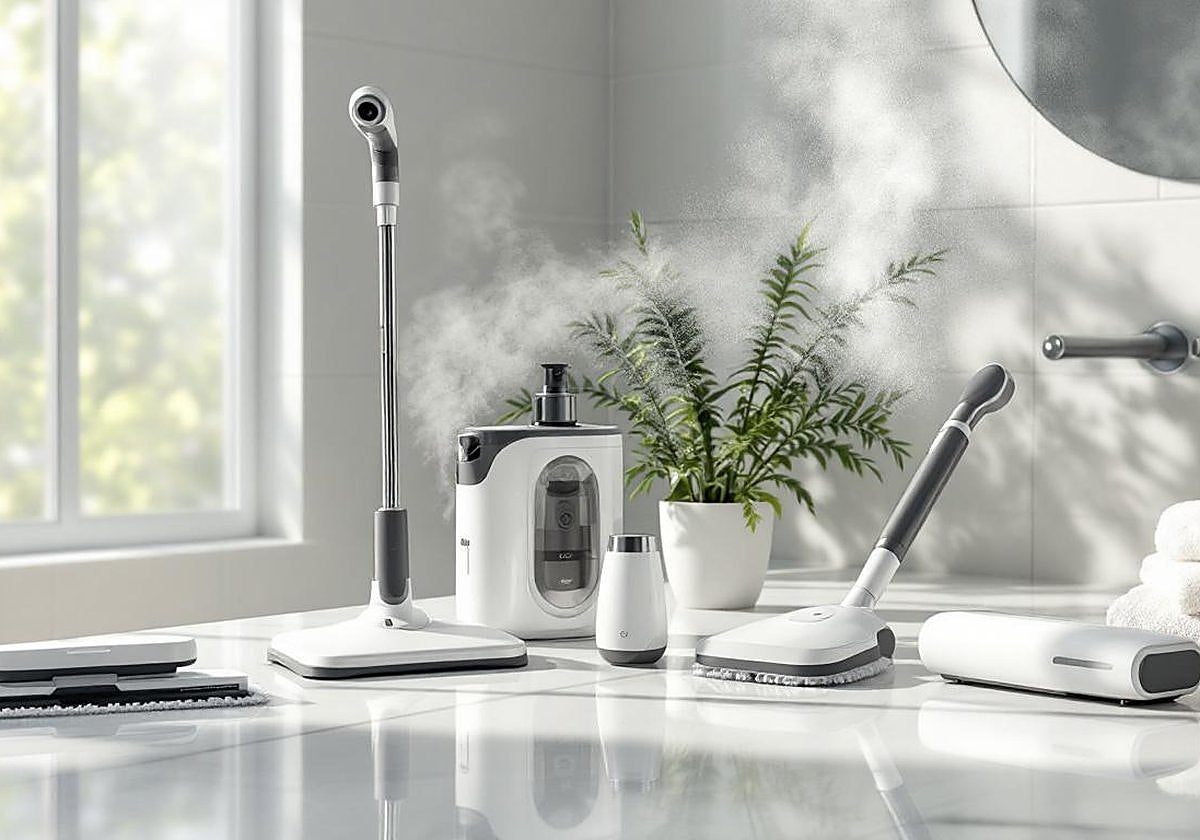 Elimina la suciedad de todo tipo de superficies con estos limpiadores a vapor