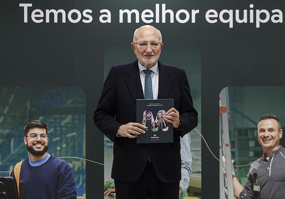 El presidente de Mercadona, Juan Roig.