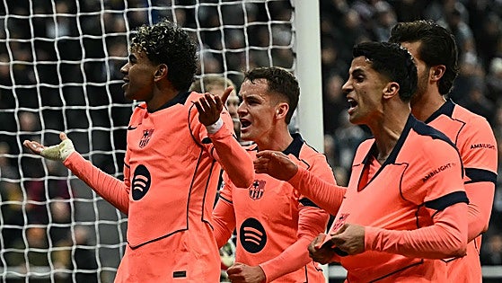 El Barça sale vivo de St James' Park