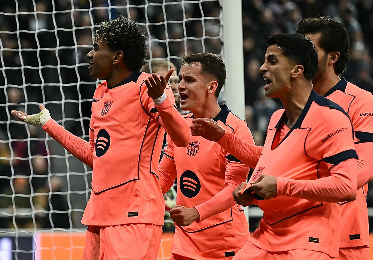 Barça, St James' Park'tan canlı çıktı