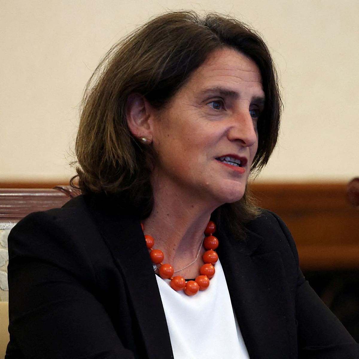 La vicepresidenta ejecutiva de la Comisión Europea, Teresa Ribera.