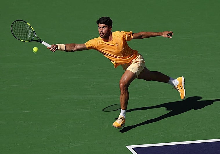 Vuelve la mejor versión de Alcaraz en Indian Wells