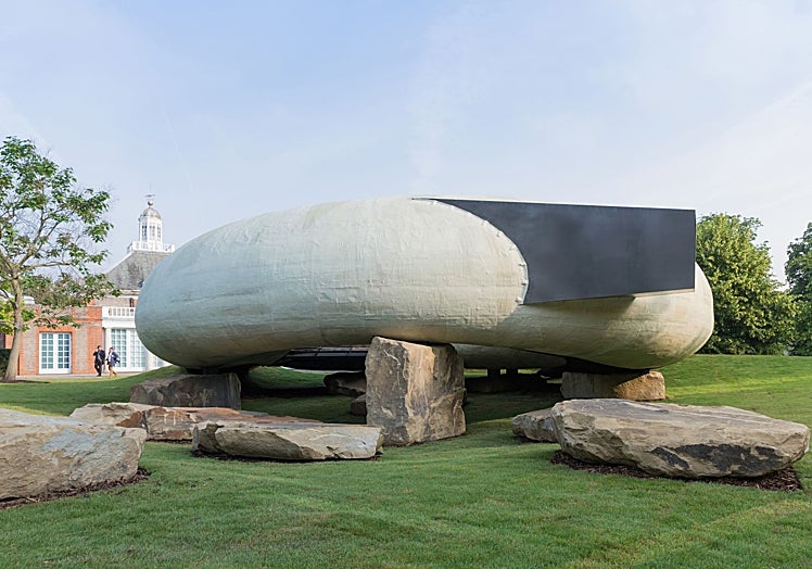 El Serpetine Pavilion Gallery de Londres, una de sus obras más reconocibles.