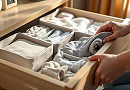 No te pierdas estos organizadores de cajones para tener tu ropa y complementos ordenados