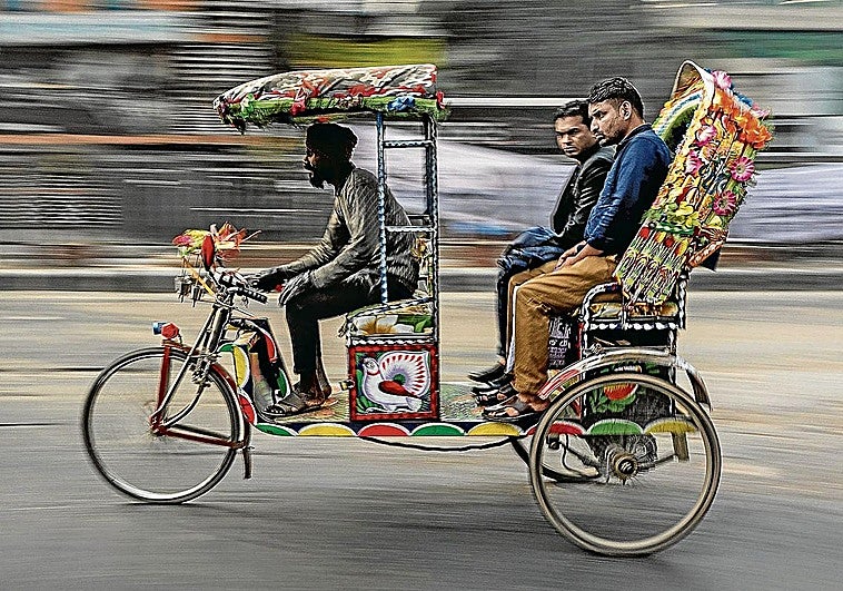 Arte sobre tres ruedas