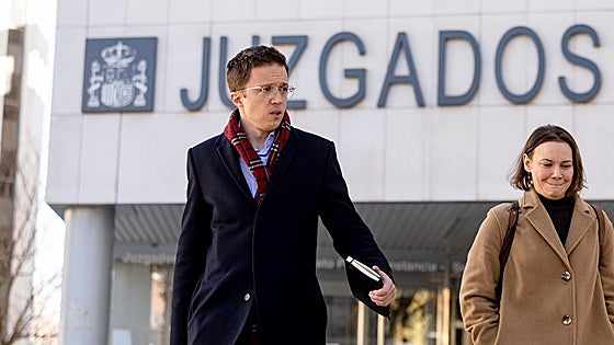 La jueza archiva la segunda denuncia contra Errejón al no ser ratificada por la víctima