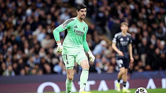 Courtois, seis semanas de baja por una lesión muscular