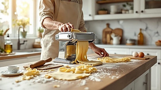 Las mejores máquinas para hacer pasta fresca en casa
