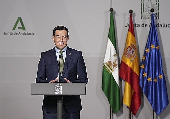 Moreno ve la abstención y el «exceso de confianza» como grandes adversarios en las elecciones andaluzas
