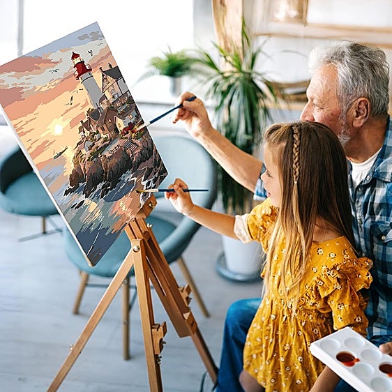 Kits de pintura por números perfectos para los amantes de la pintura y las manualidades