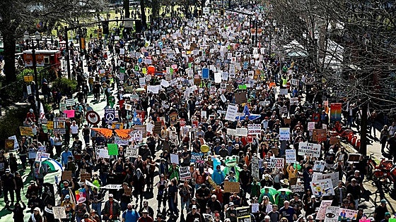 Estados Unidos clama en las calles contra las políticas de Trump