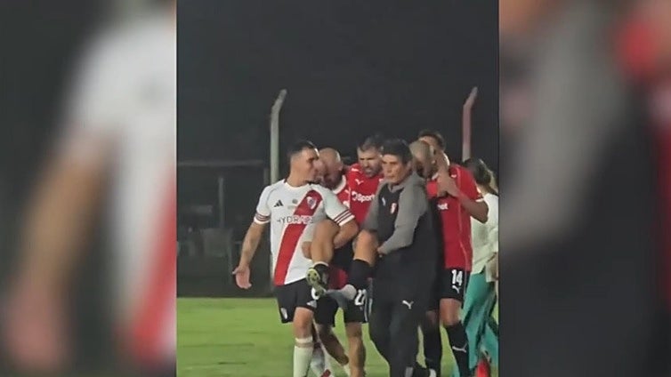 Sergio 'Kun' Agüero se rompe el tendón de Aquiles
