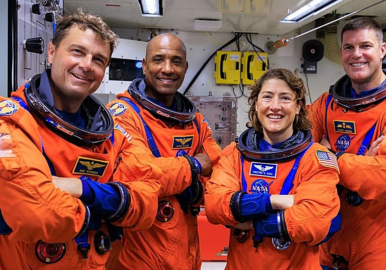 ¿Qué comerán los astronautas durante los diez días de la misión?