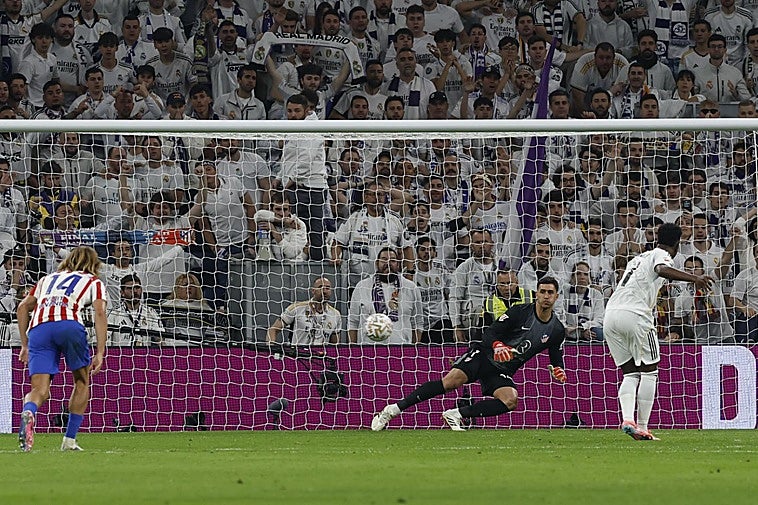 Penalti para el Real Madrid