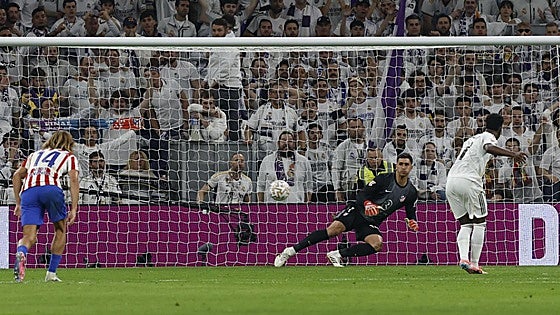 Penalti para el Real Madrid