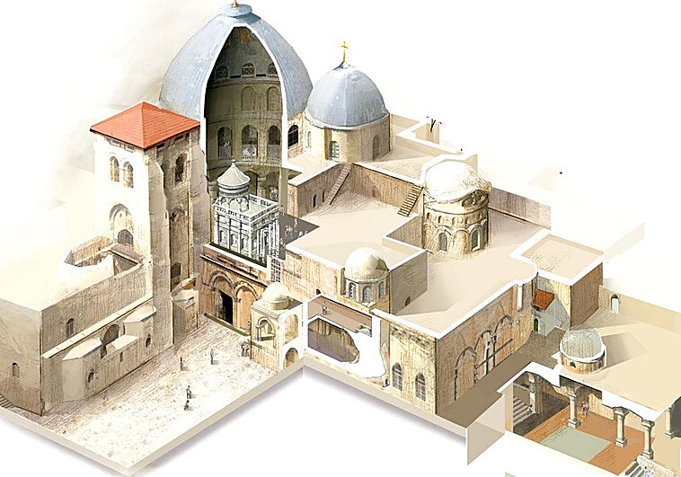 Así es el Santo Sepulcro, el lugar más sagrado de los cristianos