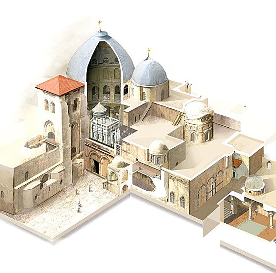 Así es el Santo Sepulcro, el lugar más sagrado de los cristianos