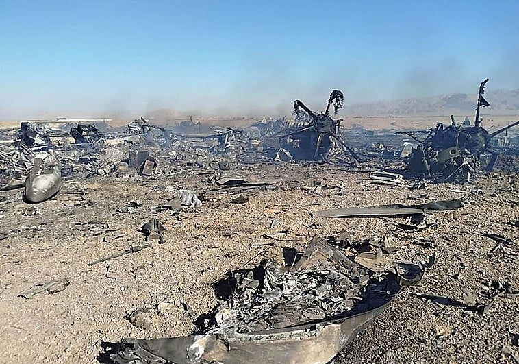 Trump dice que el piloto del caza derribado en Irán está «gravemente herido»