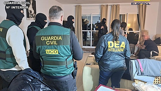 La Guardia Civil desmantela el 'Clan de los Lyons', la organización criminal escocesa más violenta de las últimas décadas