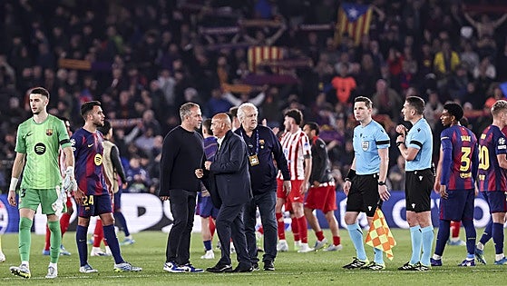 El Barça solicita a la UEFA una investigación por el arbitraje ante el Atlético en Champions