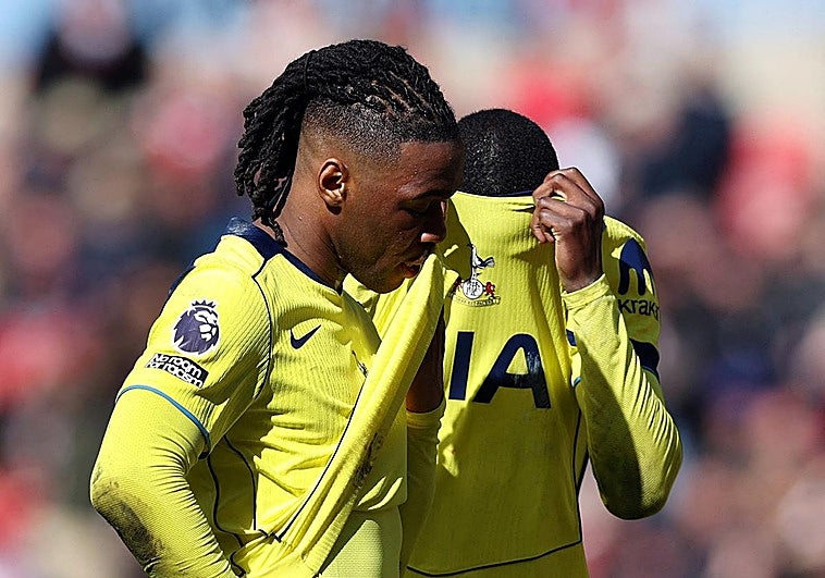 El Tottenham, al borde del abismo